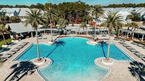 Pool - 30a Prominence Townhome - 3BR 2.5 Bath, Sleeps 11 - Easy golf cart ride to beach (INLET BEACH)