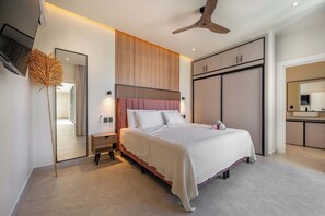 5 bedrooms, iron/ironing board, WiFi, bed sheets