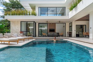 Outdoor pool, a heated pool - Modern Luxury Villa with Concierge, 3min to Tamarindo Beach (Tamarindo)
