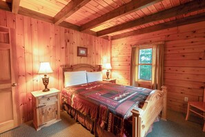 Tradisjonell hytte, 3 soverom, fjellutsikt | Individuelt dekorert, individuelt innredet og wi-fi (inkludert)