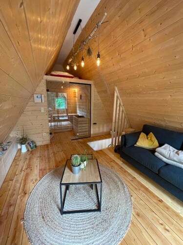 Wild herb witch house in a quiet location surrounded by nature