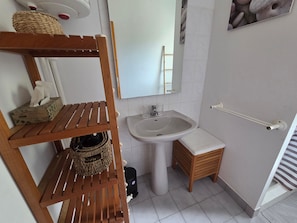 Bathroom - House near the beach - 6 people (La Faute-sur-Mer)
