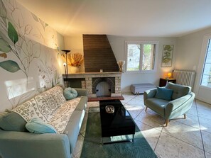 TV - House with large garden and WIFI (Meusnes)