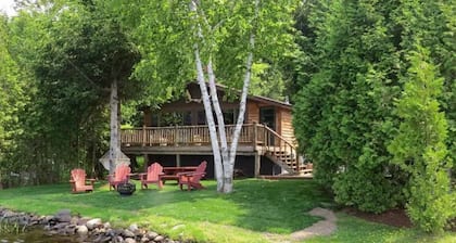 Moose Cabin on Lake Colby, Saranac Lake