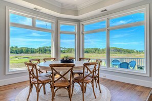 Dining - Luxury 6BR Beach Retreat | Pool, Views & Priv Dock (Hilton Head Island)