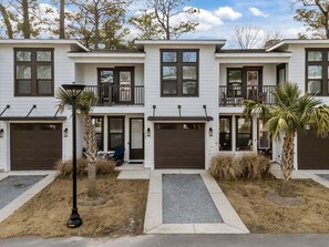 Exterior - Coastal Retreat - Dog-Friendly Townhome, 7 Minutes to Wrightsville Beach (Wilmington)