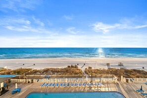 On the beach - Brand New Luxury | Sunset Balcony | 3 Pools (panama city beach)