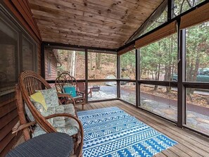 Property grounds - Trout Cabin on Lake Colby, Saranac Lake (Saranac Lake)