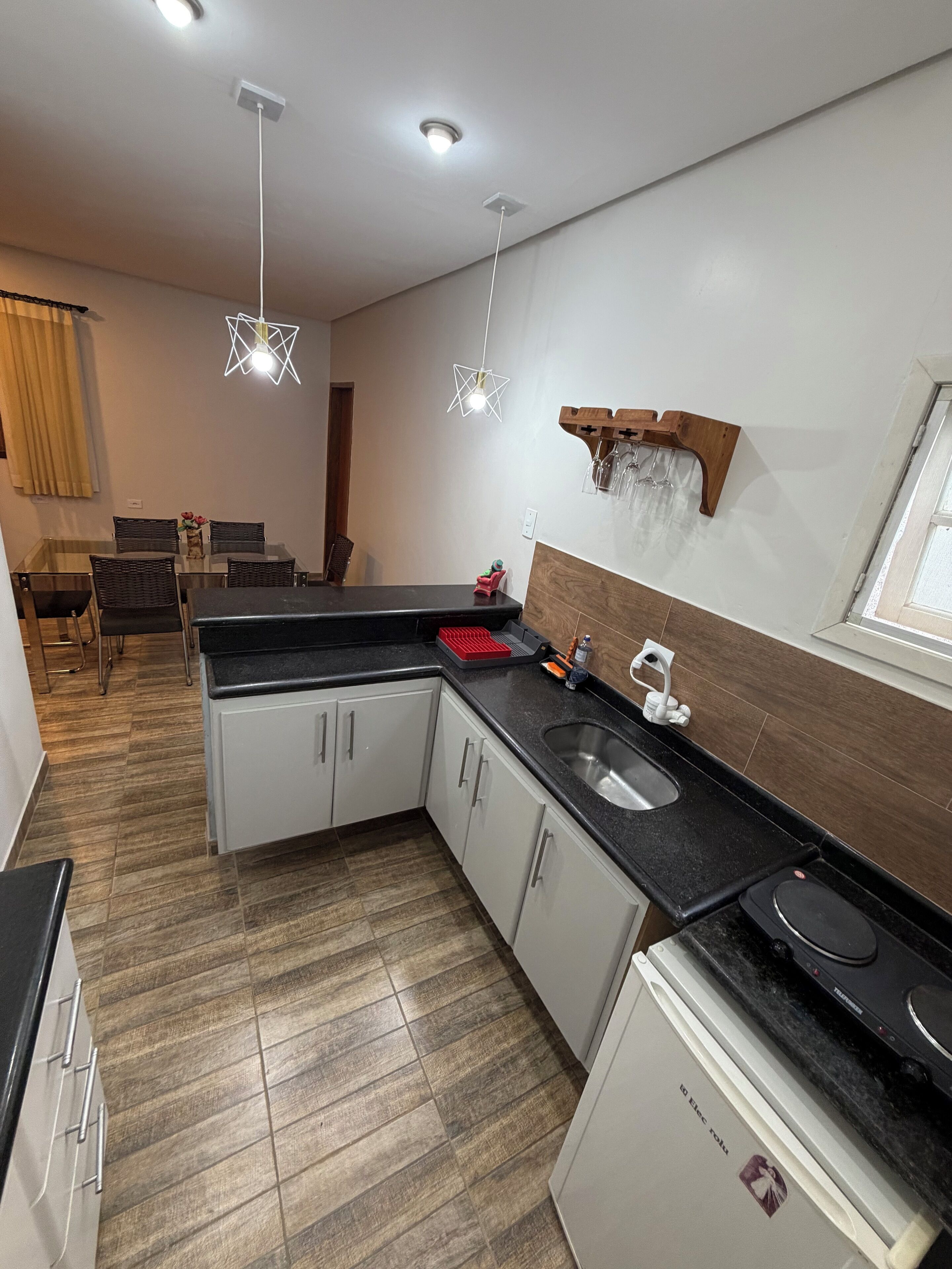 Family Room, Balcony, Garden View | Private kitchen