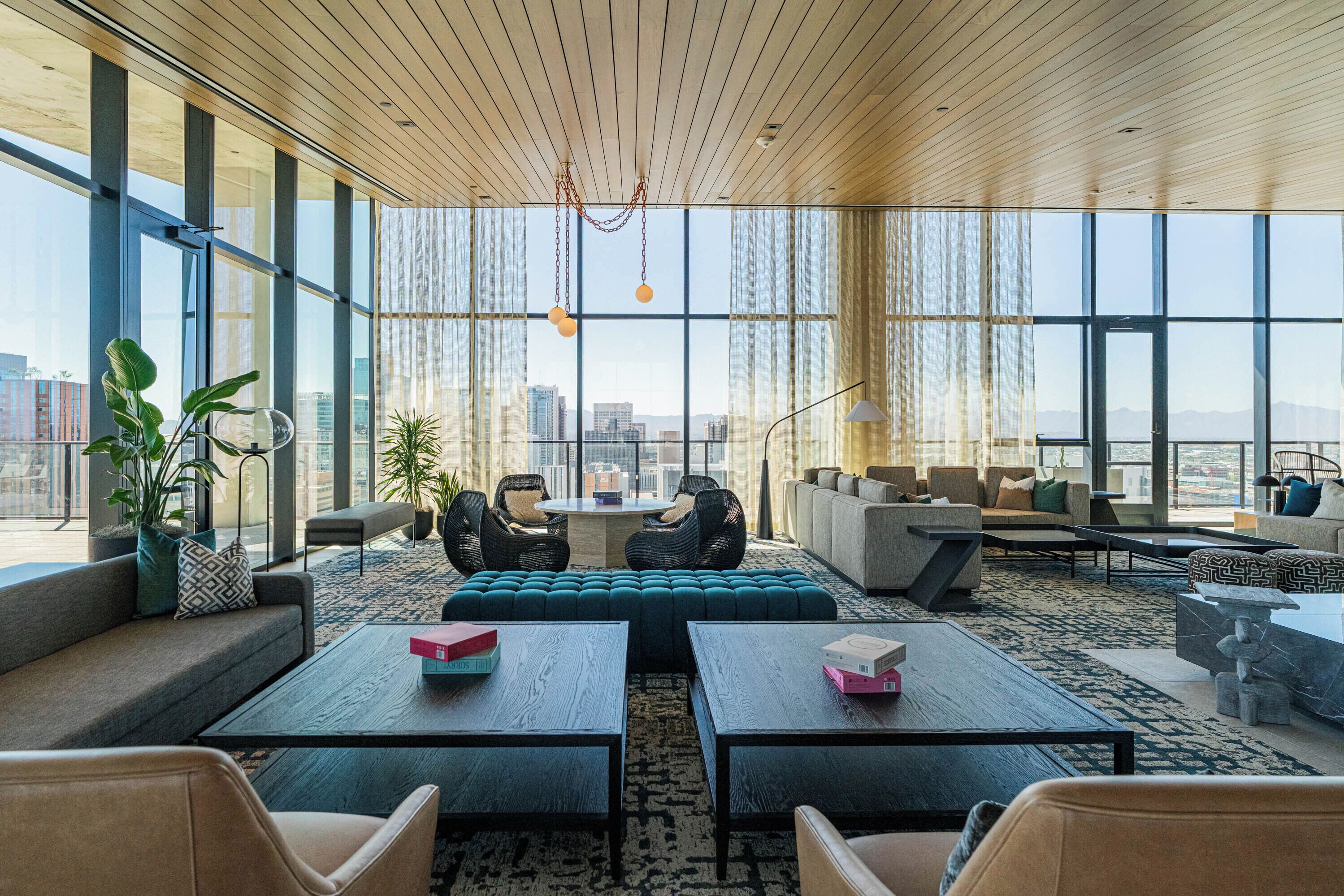 로비 좌석 공간