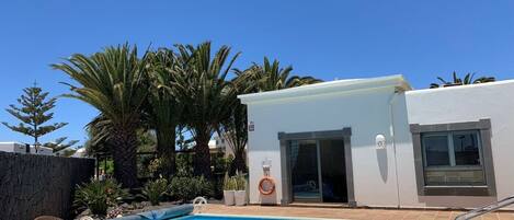 Una piscina climatizada