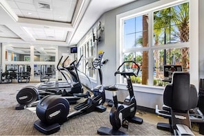 Fitness facility - 5 Bedroom / 5 bathroom Disney Luxe home @ Solterra (Davenport)