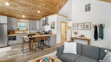 Microwave, stovetop, dishwasher