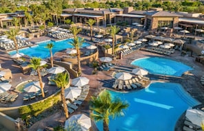Pool - Coachella Valley 2 Bdr Villa (sleeps 8 adults) Westin Desert Willow, Palm Desert (Palm Desert)