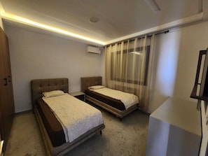 2 makuuhuonetta, internet, vuodevaatteet