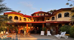 Outdoor pool -  3BR Fully staffed Jungle Villa with Toucans, Mountains and Waterfalls! (CANA BLANCA)