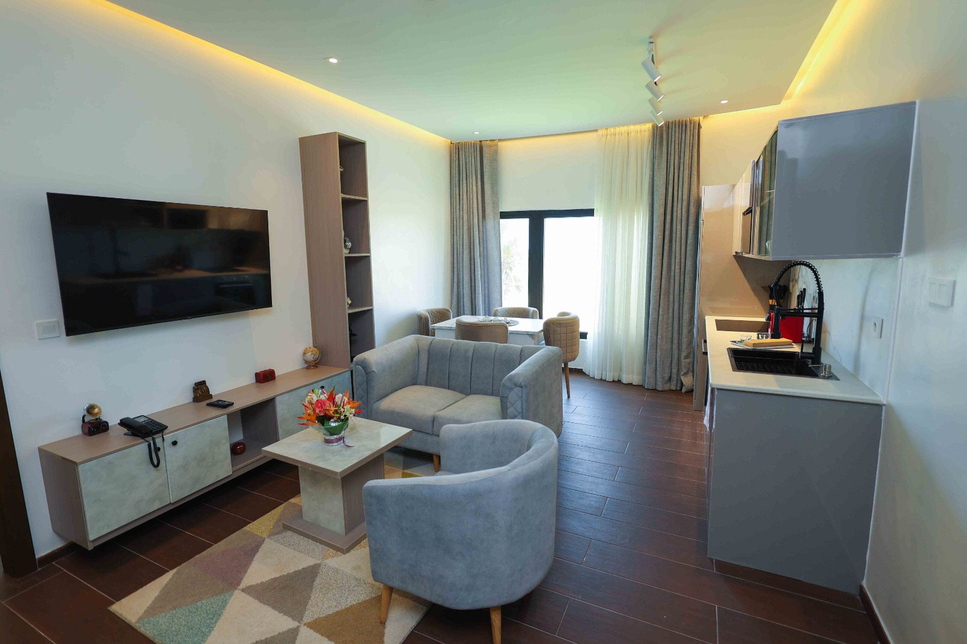 Área de sala de estar