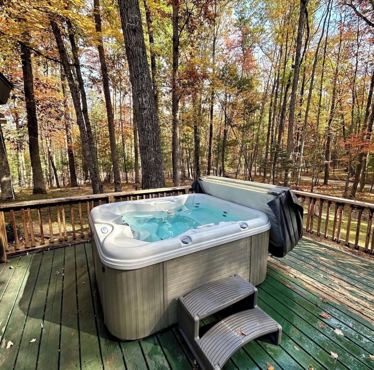 Bain à remous extérieur