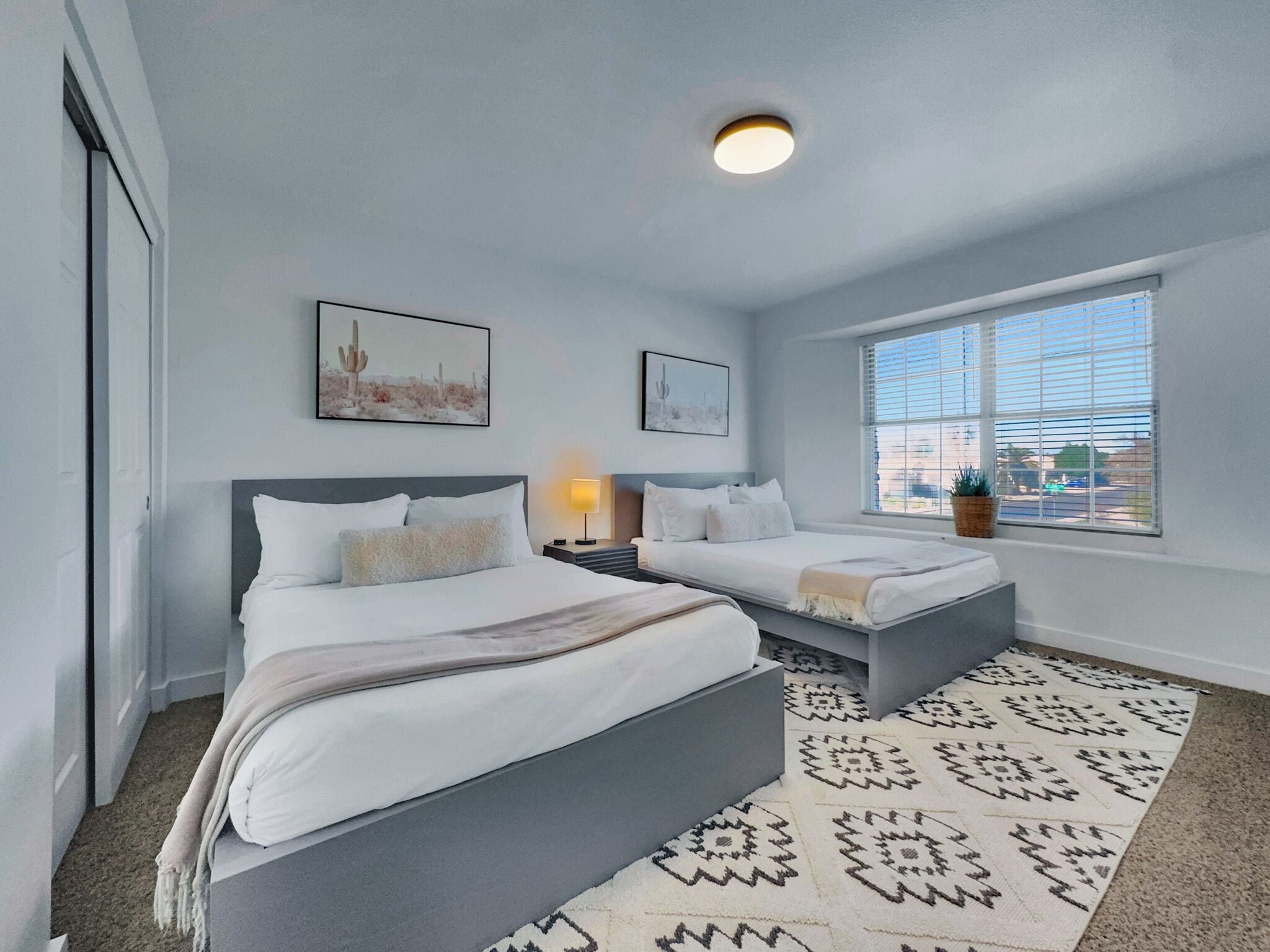 4 間睡房、書桌、熨斗/熨衫板、免費 Wi-Fi