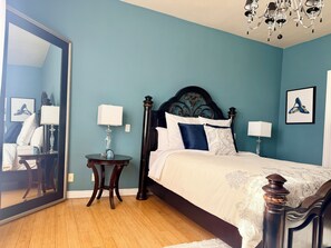 1 Schlafzimmer, Bügeleisen/Bügelbrett, kostenloses WLAN, Bettwäsche