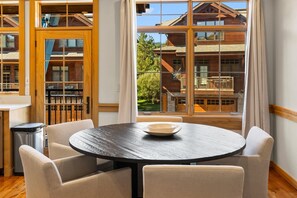 Dining - Modern Big Sky Retreat  | Hot tub + Shared Pool (Big Sky)