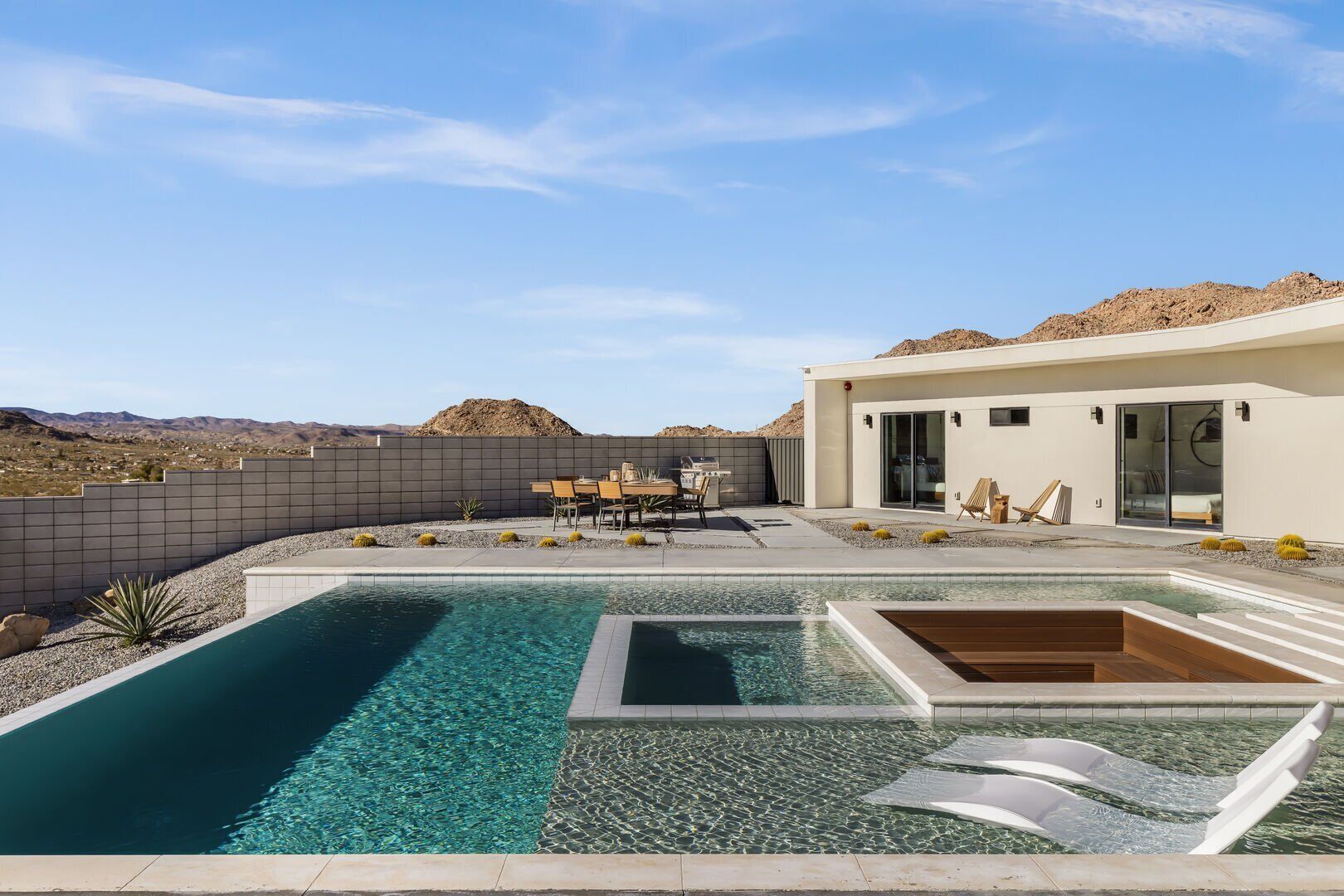 Una piscina climatizada