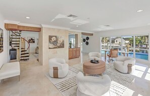 Interior - FIFA Perfect | Solara: Waterfront Estate, Pool, Dock, Private Guest Suite (Lighthouse Point)