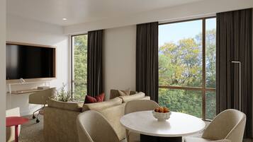 One Bedroom Apartment | Premium bedding, pillow-top beds, in-room safe, desk