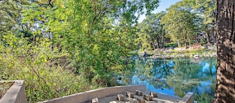 River view condo with a pool, washer/dryer, central AC - snowbirds welcome