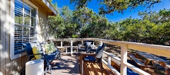 Dog-friendly country cottage with scenic hill views, wrap-around porch, and W/D