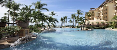 AuĂenpool, beheizter Pool