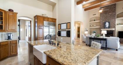 Sonoran Desert Wrangler Estate 4B/3.5B Home with Private Pool