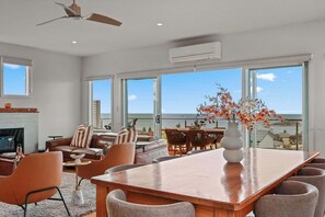 TV, fireplace, offices - 21 White Close, Encounter Bay (Encounter Bay)