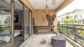 Comfort-Zweibettzimmer, Balkon | Terrasse/Patio