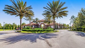 Exterior - Modern retreat with private pool, lanai, central AC & gas grill (Davenport)