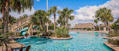 Una piscina climatizada