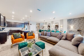 TV, table football - Inviting family-friendly home w/private pool, spa, central AC, & W/D (Davenport)