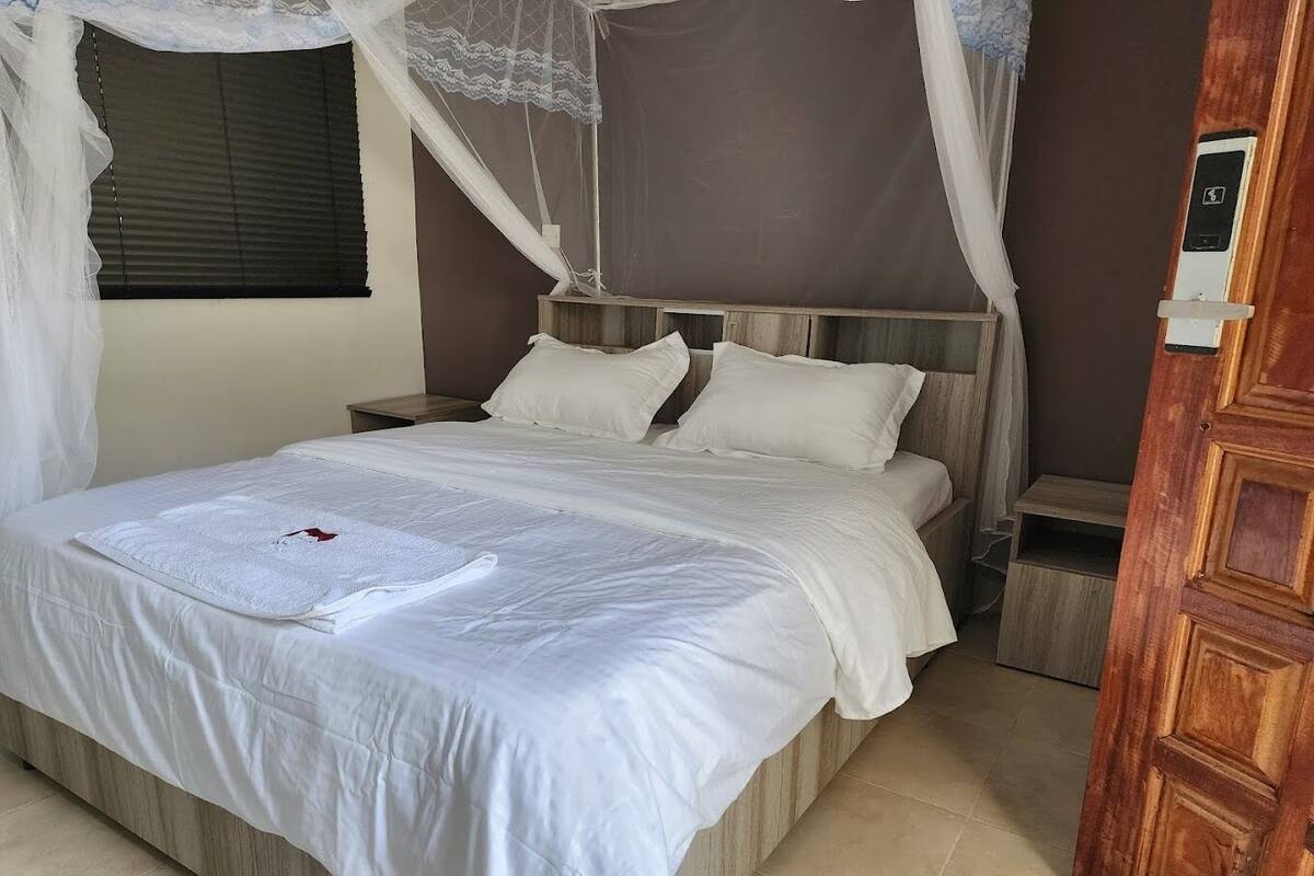 Yhden hengen deluxe-huone, näköala puutarhaan | Yksilöllisesti sisustettu, yksilöllisesti kalustettu, ilmainen Wi-Fi