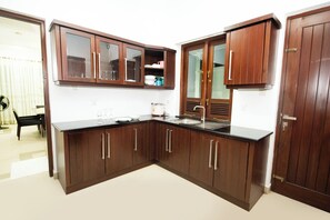 Microondas en la zona común