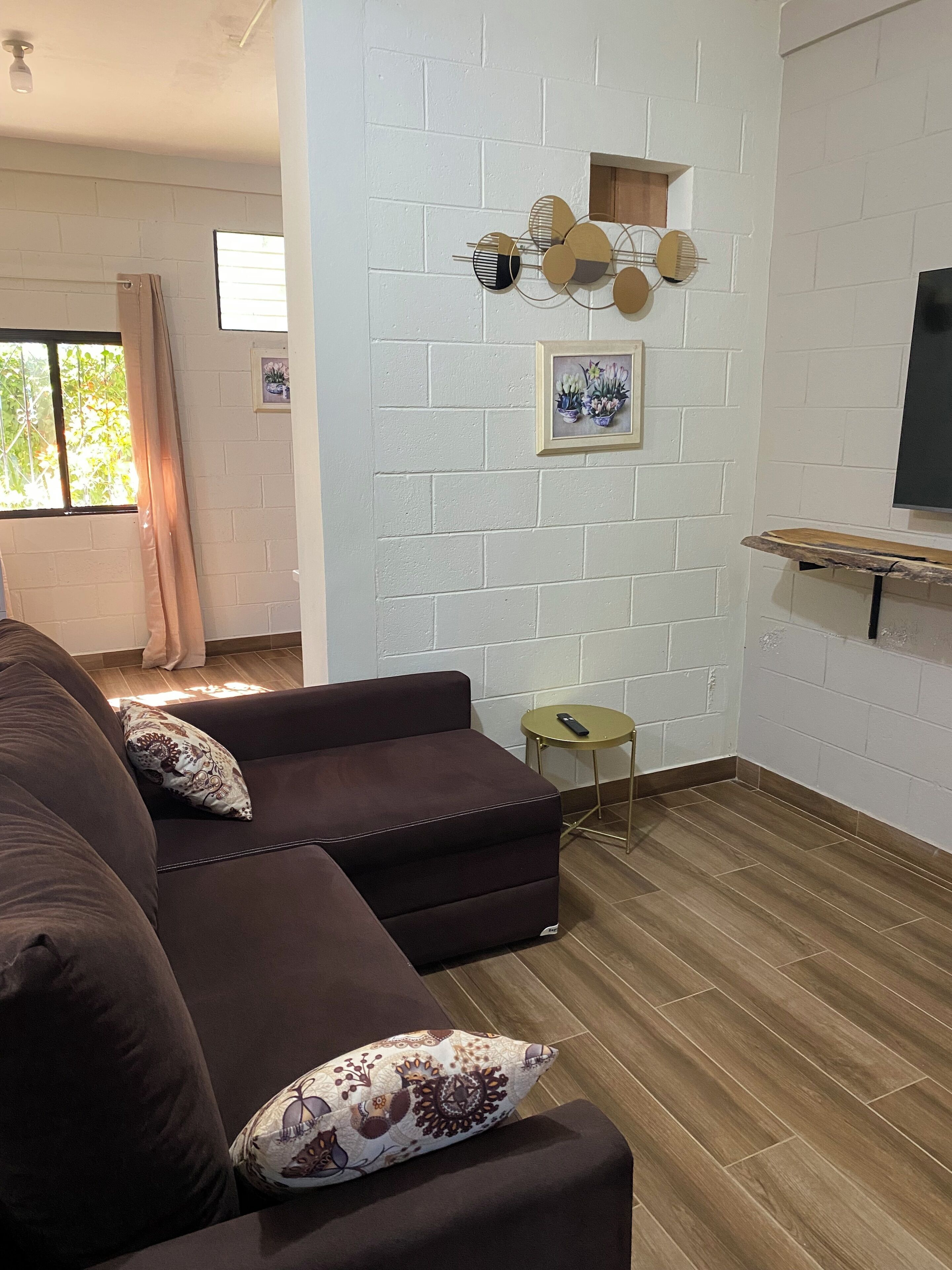 Familien-Ferienhaus, Stadtblick | Wohnbereich