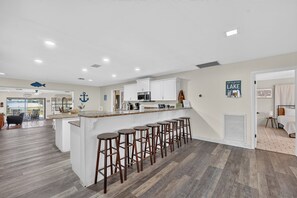 Interior - Lakefront home with water views, foosball, screened porch, & private W/D (Lake Placid)
