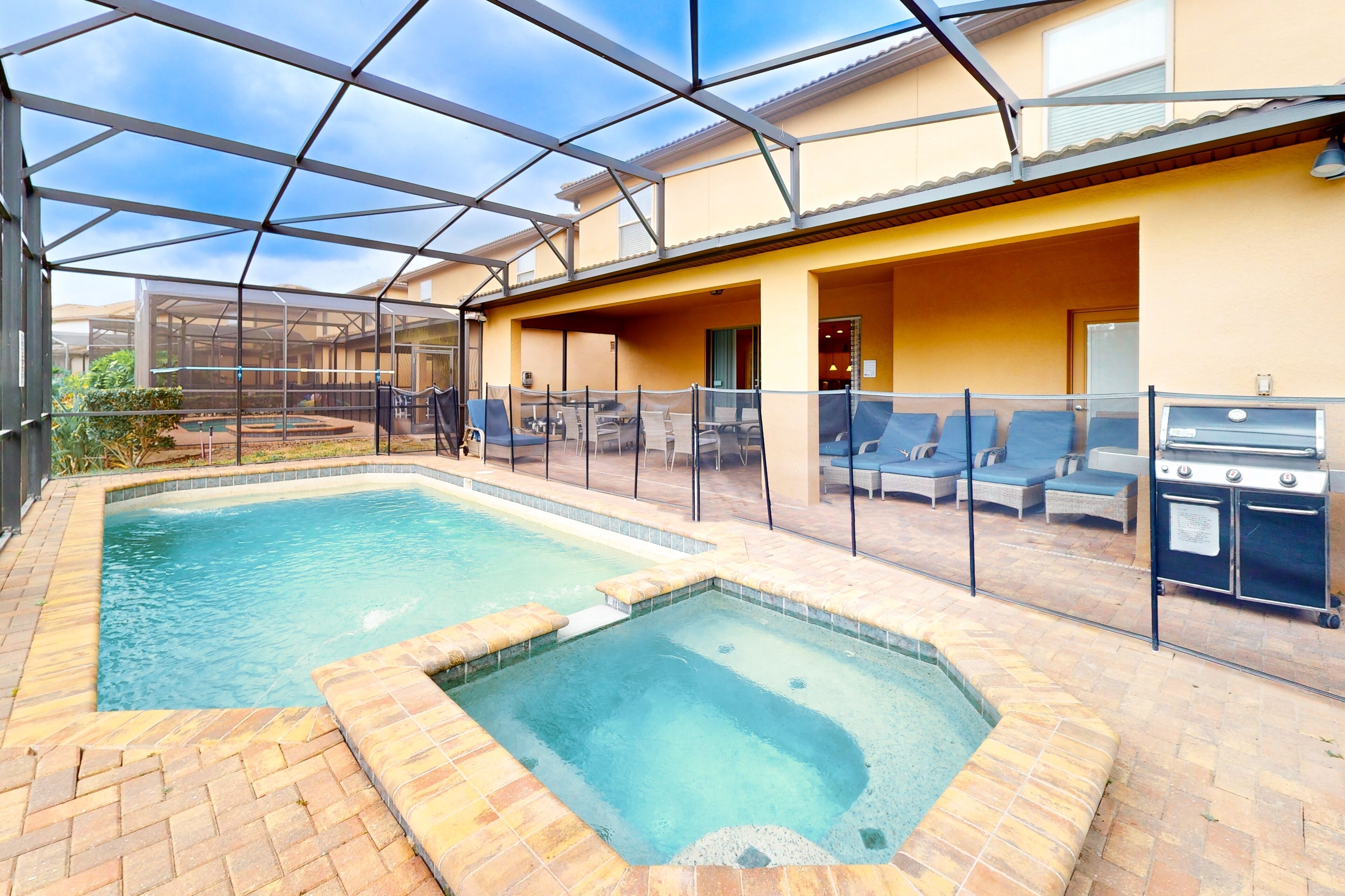 Piscine chauffée