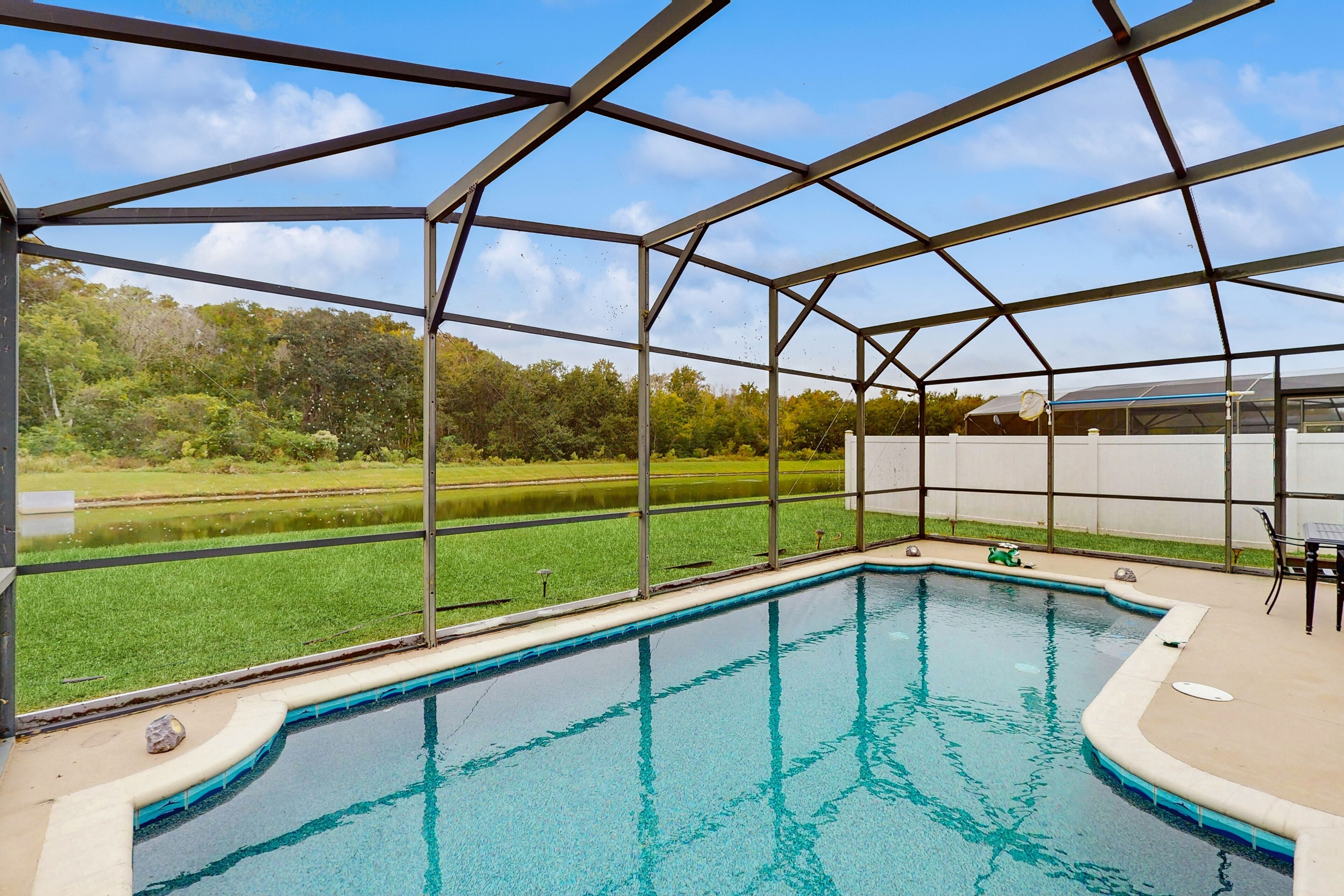 Una piscina climatizada