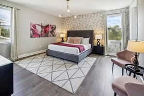 5 chambres, fer et planche à repasser, lit parapluie, Wi-Fi gratuit