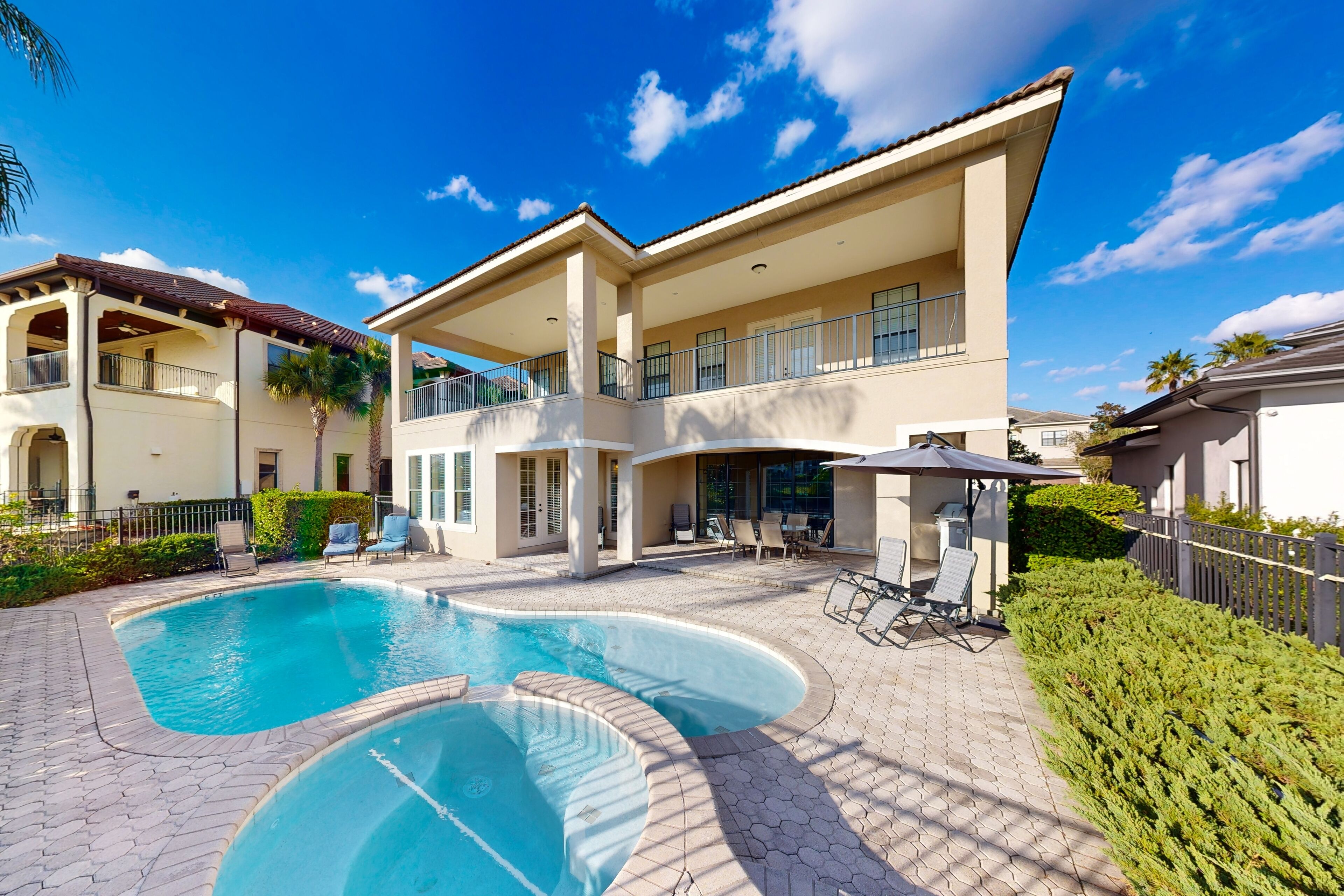 Una piscina climatizada