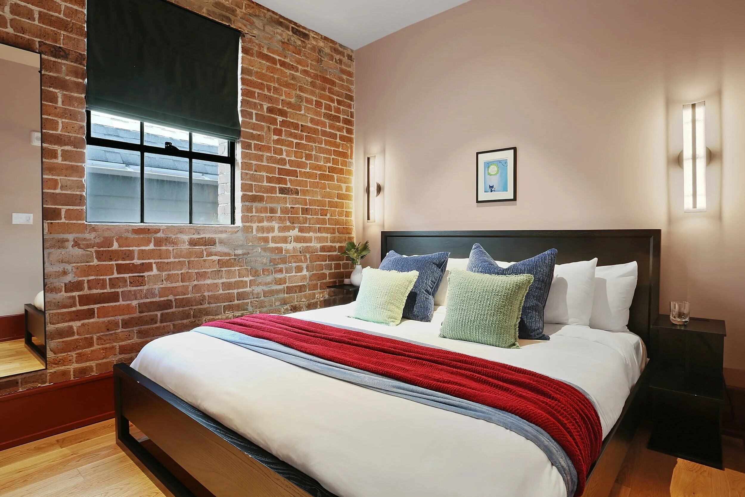 Apartemen Mewah, 4 kamar tidur, AC | Tirai kedap cahaya, setrika/meja setrika, dan Wi-Fi gratis