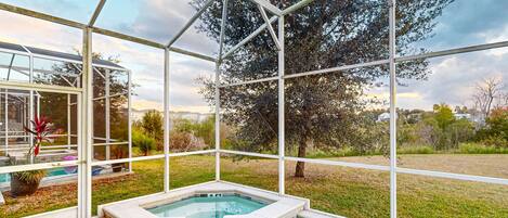 Et oppvarmet basseng