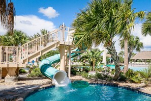 Pool - Two-story home with amazing pool, pool spa, game rooms, & washer/dryer (Champions Gate)