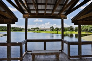 Property grounds - Updated retreat with pool access, W/D, AC, & patio - close to Disney Parks (Kissimmee)