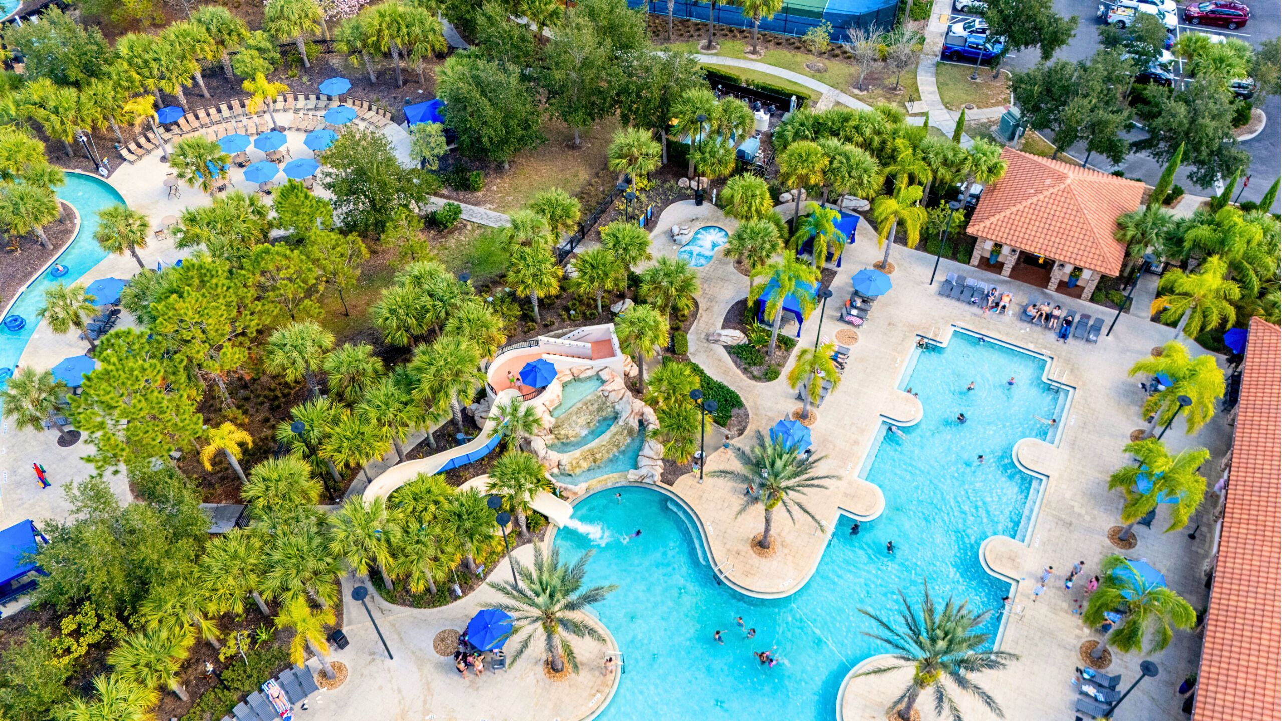 Una piscina climatizada